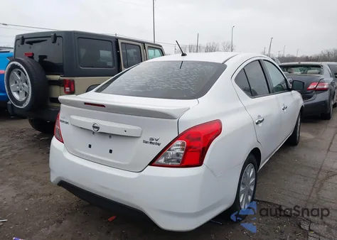 2019 Nissan Versa 1.6 Sv z USA, uszkodzony, nr VIN 3N1CN7AP8KL816787